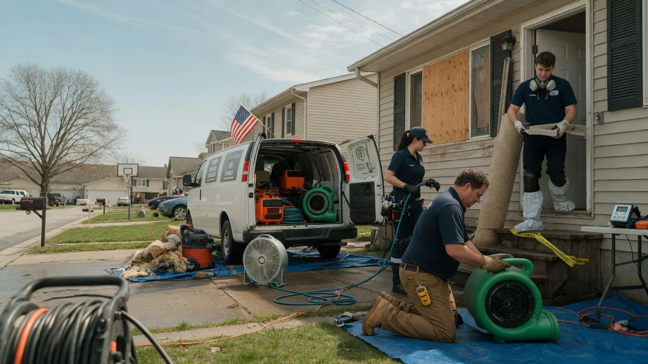 Water Damage Restoration in Lowell, OH near me